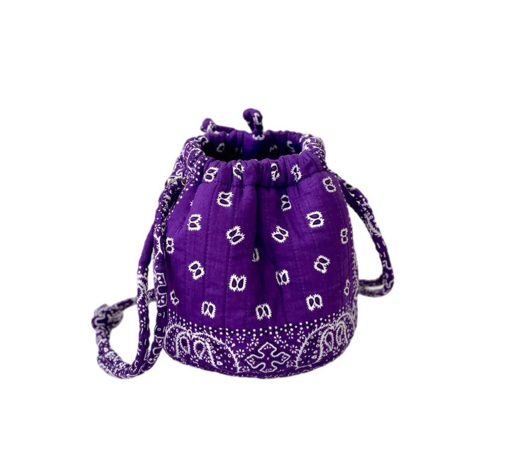 The Bucket Bag Dark Purple (PRE ORDER early October delivery)