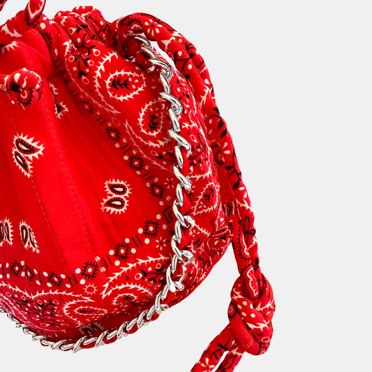 The Bucket Bag Red