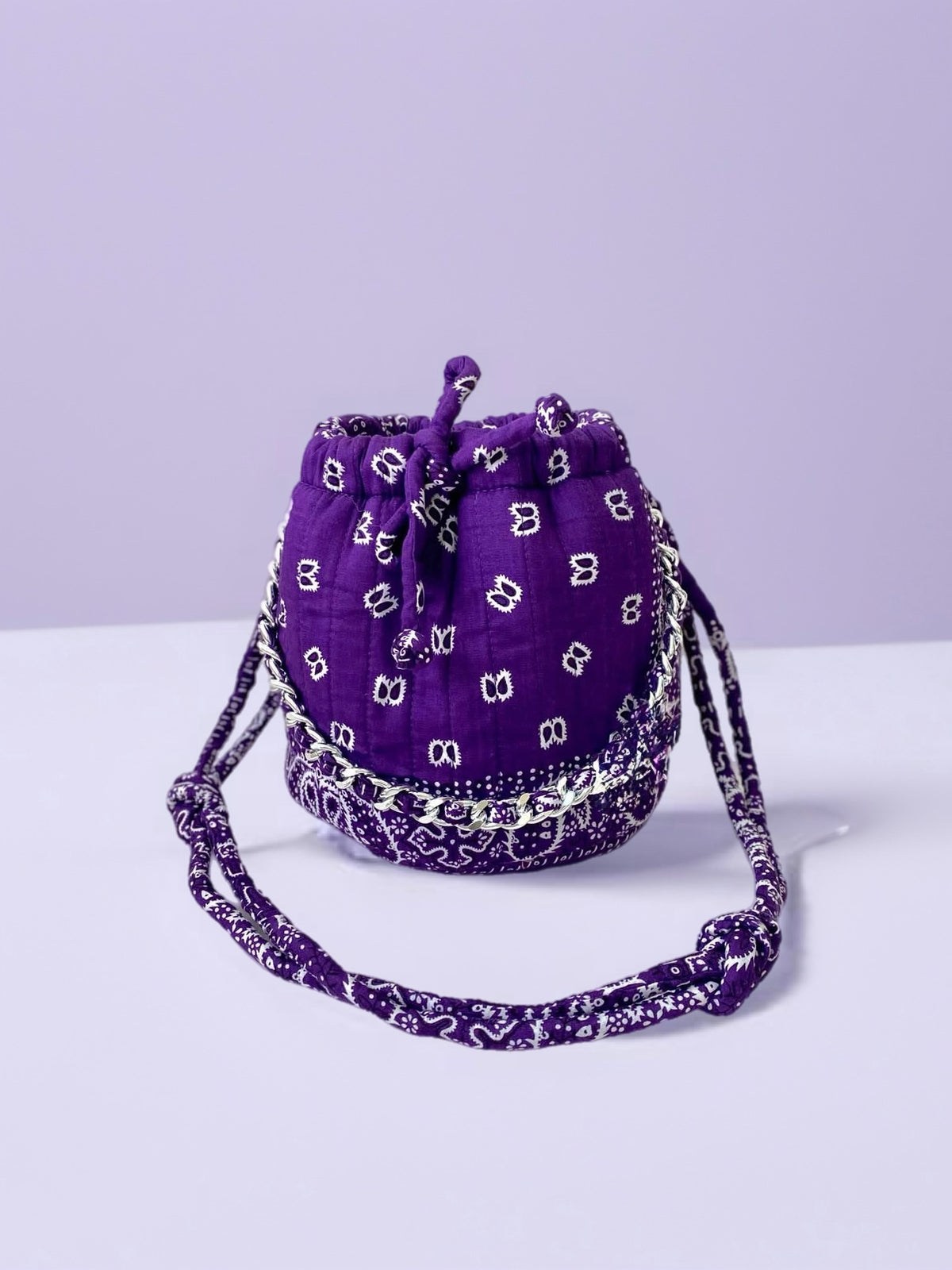The Bucket Bag Dark Purple (PRE ORDER early October delivery)