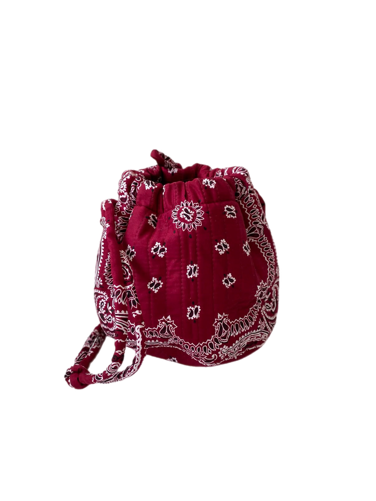 The Bucket Bag Burgundy