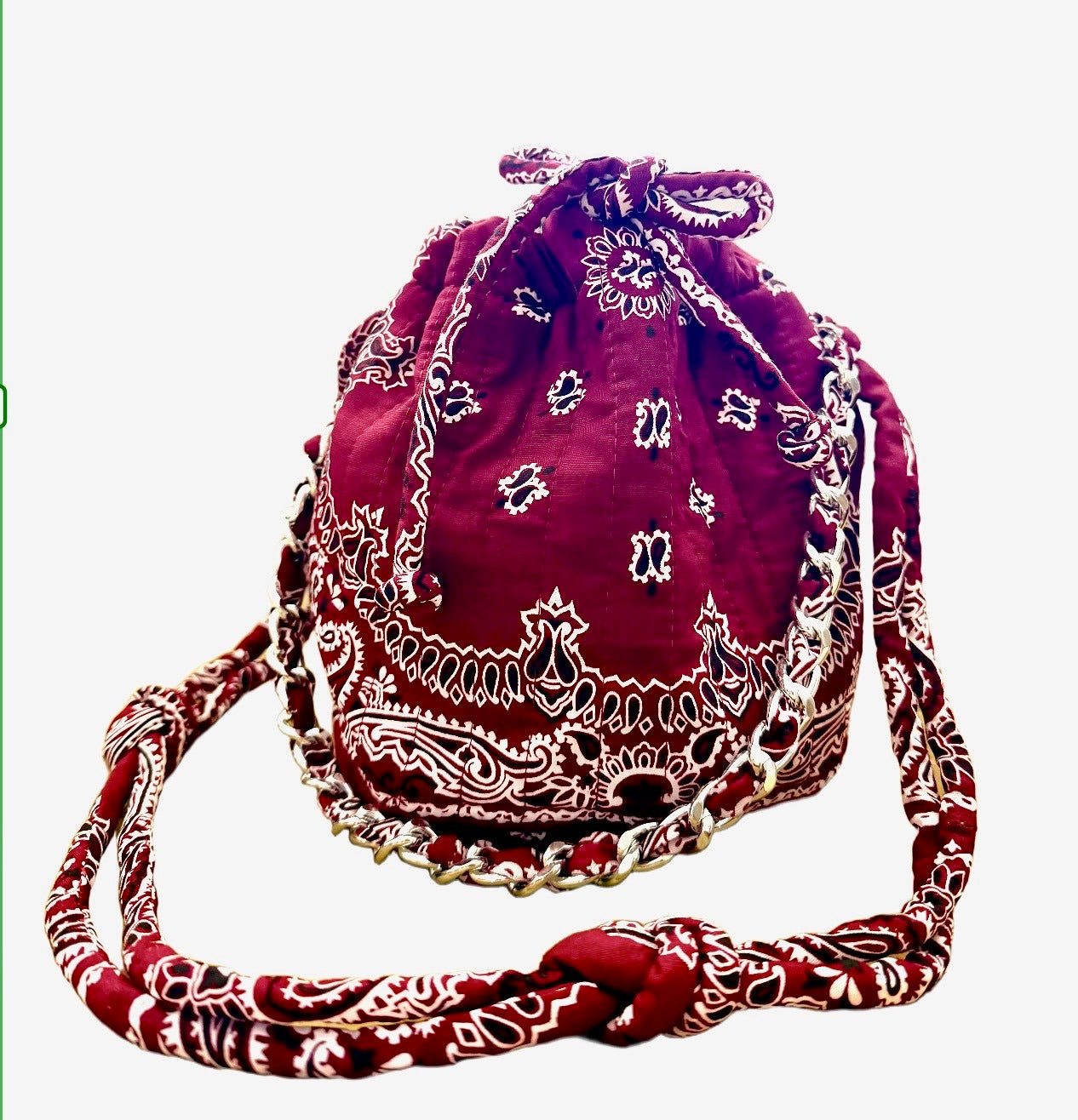The Bucket Bag Burgundy - NEW COLOUR!