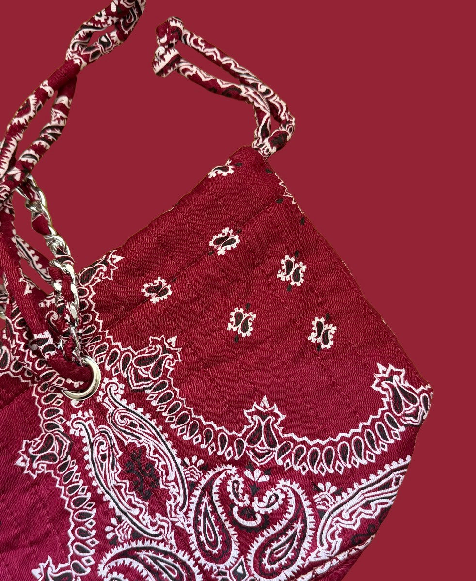 The Bucket Bag Burgundy - NEW COLOUR!