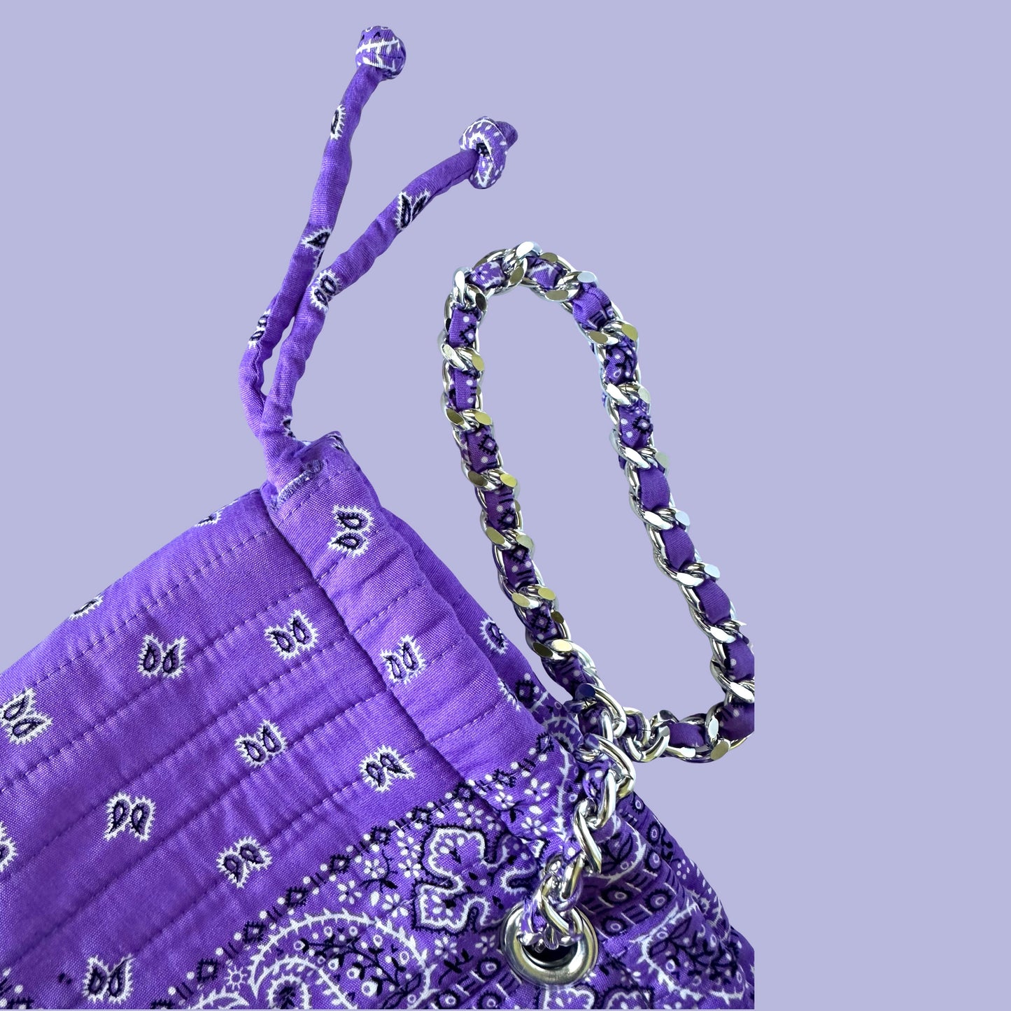 The Bucket Bag Purple